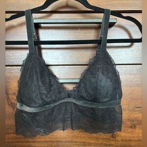 Victoria's Secret Black Lace Bralette